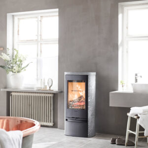Contura 820T Style Sort Fedtsten Brændeovn