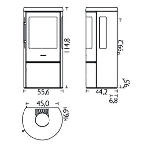 HWAM 3630 måltegning