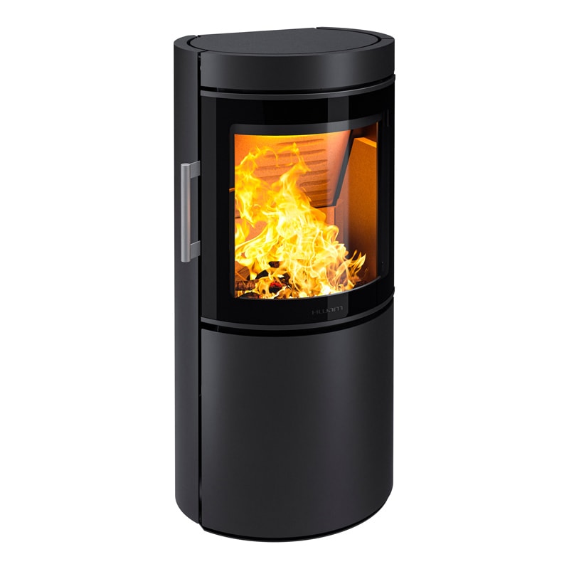 HWAM 3740 Brændeovn - Glaslåge - SmartControlâ¢ - Sort
