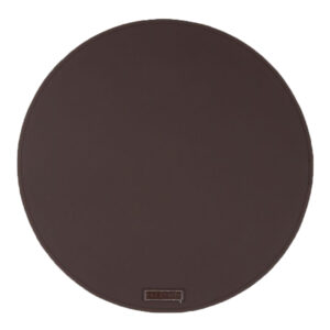 Ørskov Rund Gummi Dækkeserviet brun