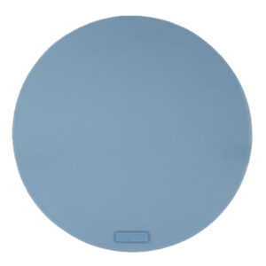 Ørskov Rund Gummi Dækkeserviet støvet blå