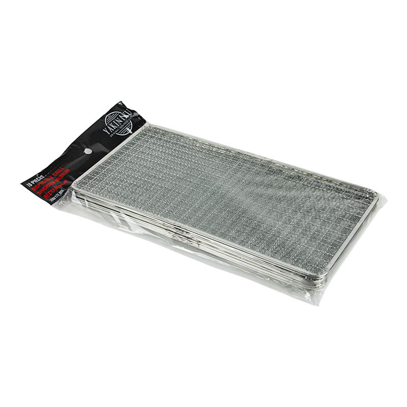 Yakiniku Rectangular Shichirin Disposable Grid