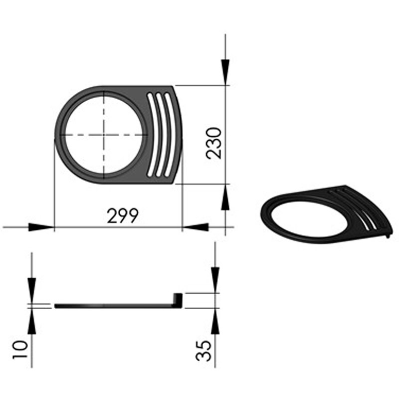 TermaTech rist til topplade støbejern (TT21R+TT21RL+TT21RH+TT23)