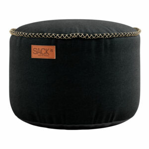 SACKit-Canvas-Pouf-Black-Sort