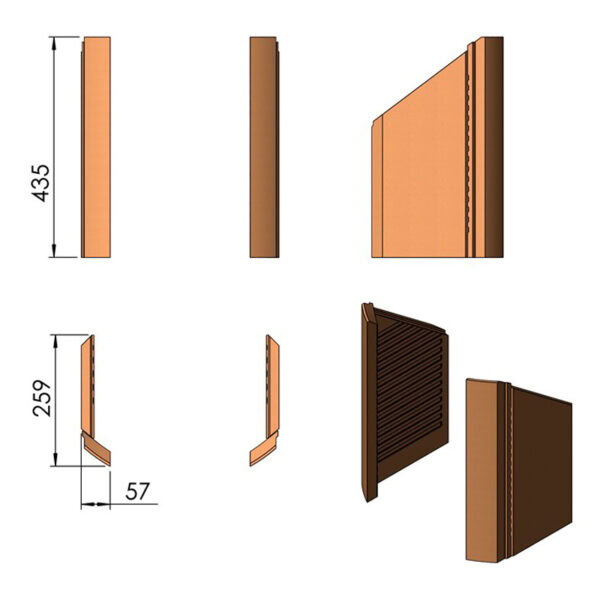 Antirutschmatte Treppe außen schwarz (250x730mm) - Technikplaza