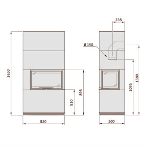 Contura i41 Modulpejs