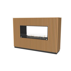 Decoflame panelvæg lys eg