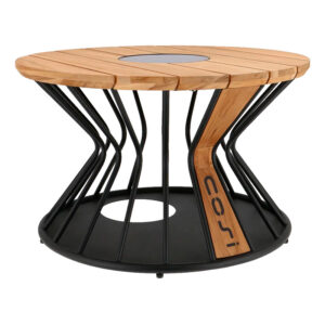 Cosilumia Round Ø70 Black/Teak