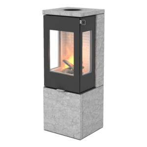 RAIS Nexo 120 Fedtsten Brændeovn