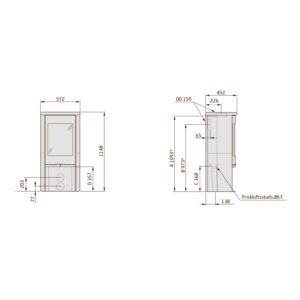 Contura 920T måltegning