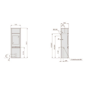 Contura 990 style måltegning