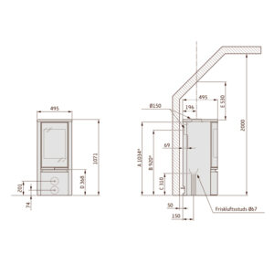 Contura connect 510 måltegning