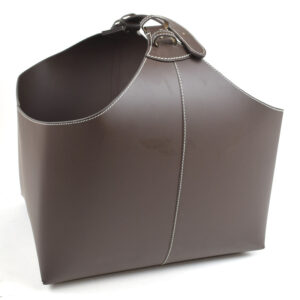 Ørskov Brændekurv Læder Chokolade | Udstillingsmodel