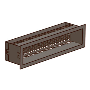 Konvektionsrist 200cm² Contura pejseindsats