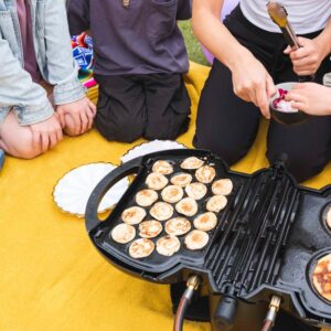 NomadiQ Hollandske Pandekager Grillplade